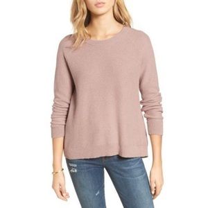 Madewell Province Cross back Pullover Mauve